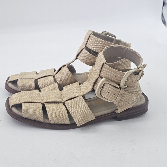 Sam Edelman Dawn Fisherman Sandal Women’s Size 7.5 Bleached Beechwood - Picture 7 of 9